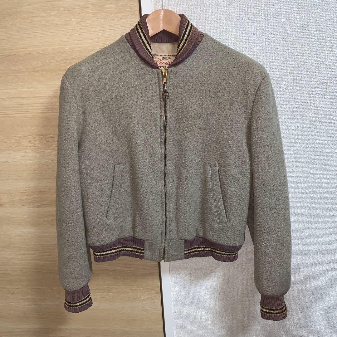 50s campus short pharaoh jacket 40 多色リブ