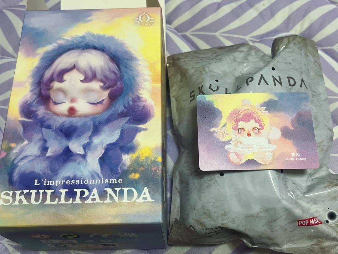 POPMART SKULLPANDA L’impressionnismeシリーズ