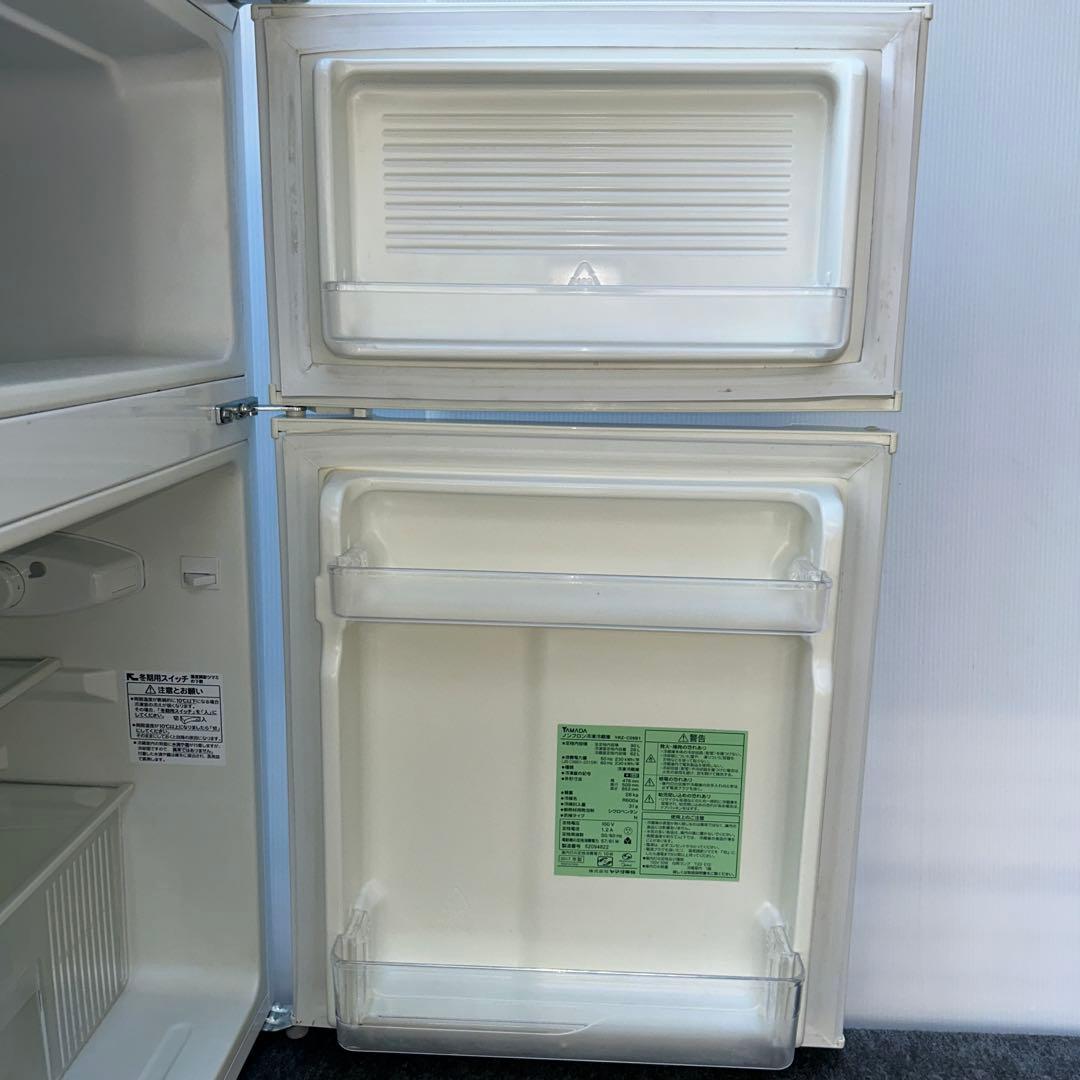 [長崎限定] ヤマダデンキ　冷凍冷蔵庫　2017年製　90L