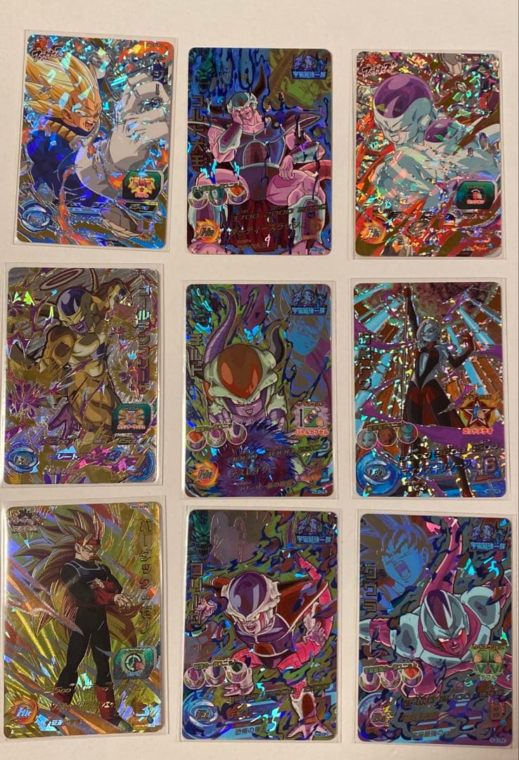ドラゴンボールヒーローズ&SDHのSEC, UR, SR, CPカード計484枚