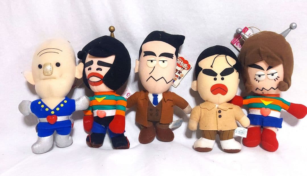 貴重　ダウンタウン　ごっつえぇかんじ　ぬいぐるみ　5体セット