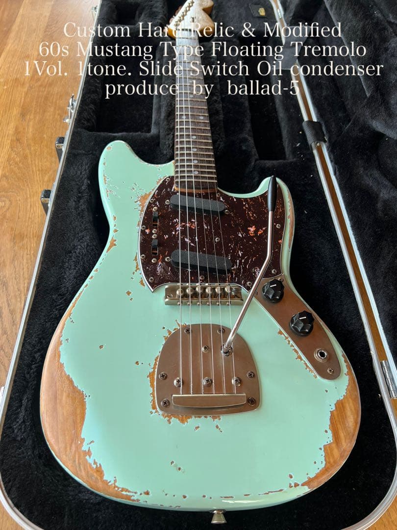 ハードレリック “MUSTANG”タイプ/フローティングトレモロ