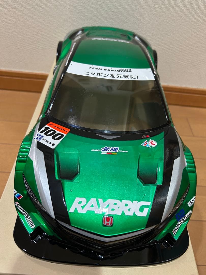 タミヤ　RAYBRIG NSX CONCEPT-GT RCカー 1/10用ボディ