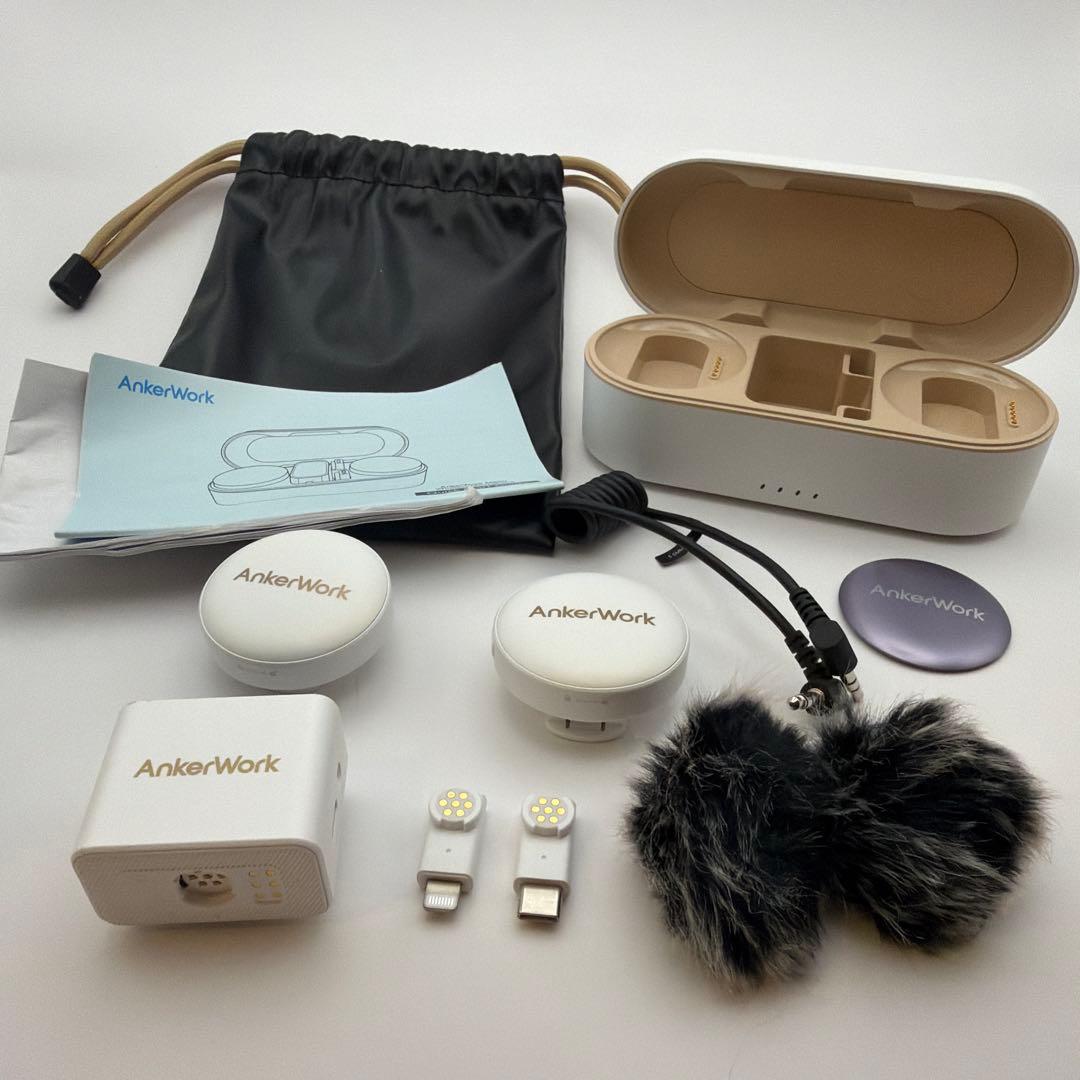 アンカー ワイヤレス マイク 白 ホワイト M650 Anker Work