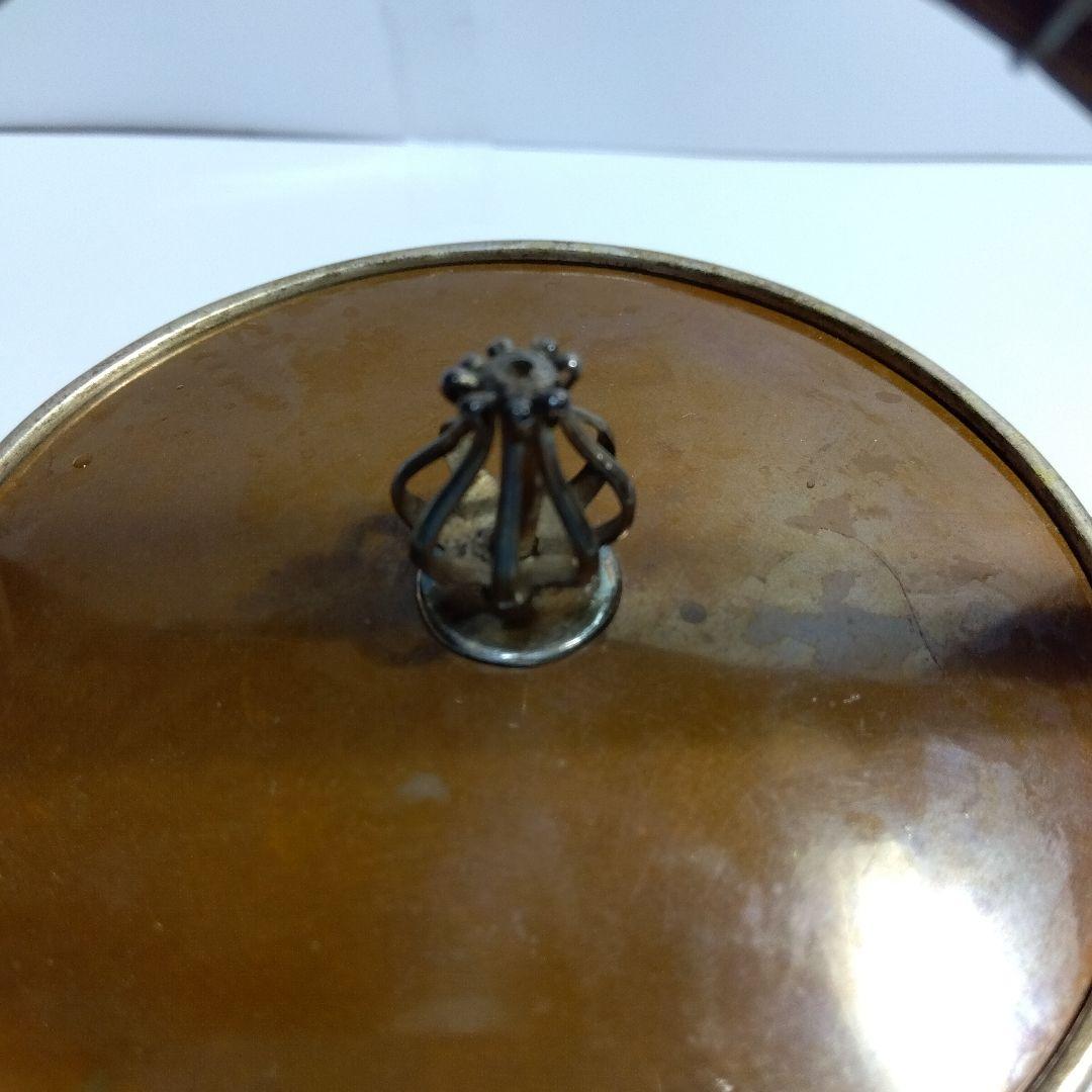 煎茶器　純銀摘付　須赤急須　京都　金谷五郎三郎　共箱　大正期頃