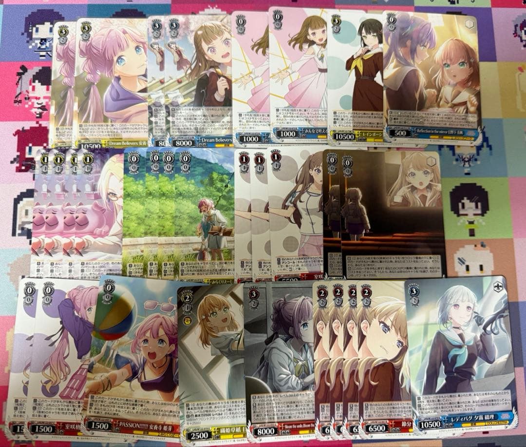 蓮の空　8電源　デッキ　調整パーツ付　ヴァイスシュヴァルツ