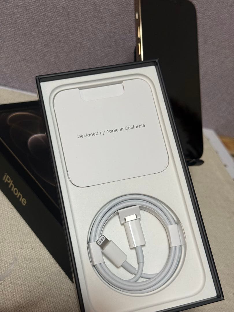 iPhone12Pro デザートチタニウム 128GB iFaceセット