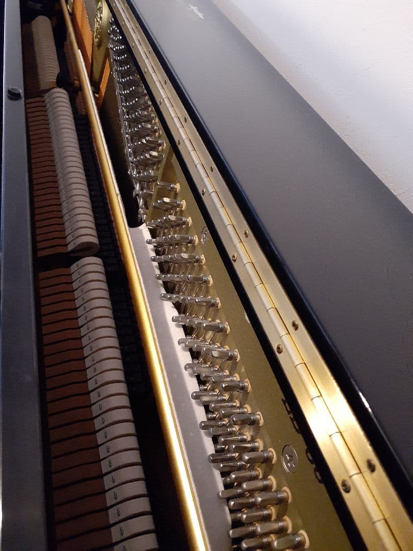 KAWAI LD-55 アップライトピアノ ブラック 高さ調整椅子付き