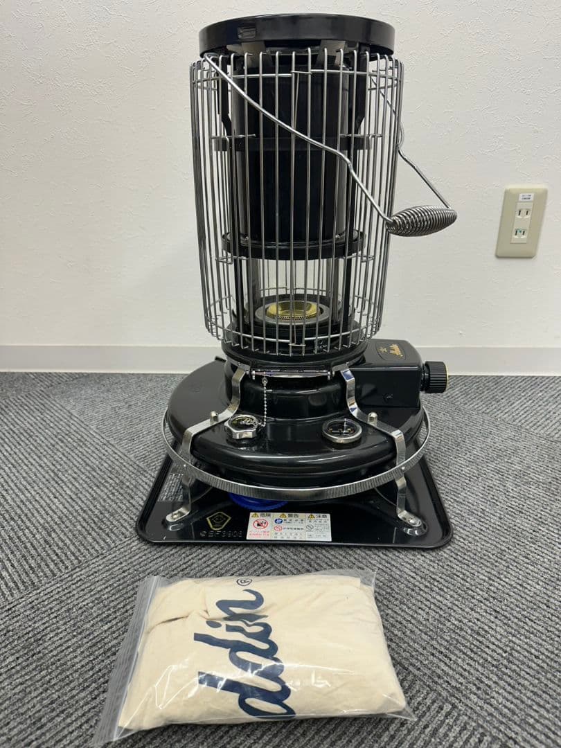 アラジン ストーブ ブラック 専用カバー付き長期保管未使用品