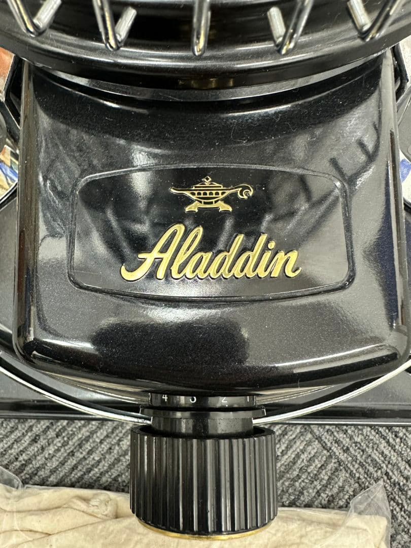 アラジン ストーブ ブラック 専用カバー付き長期保管未使用品