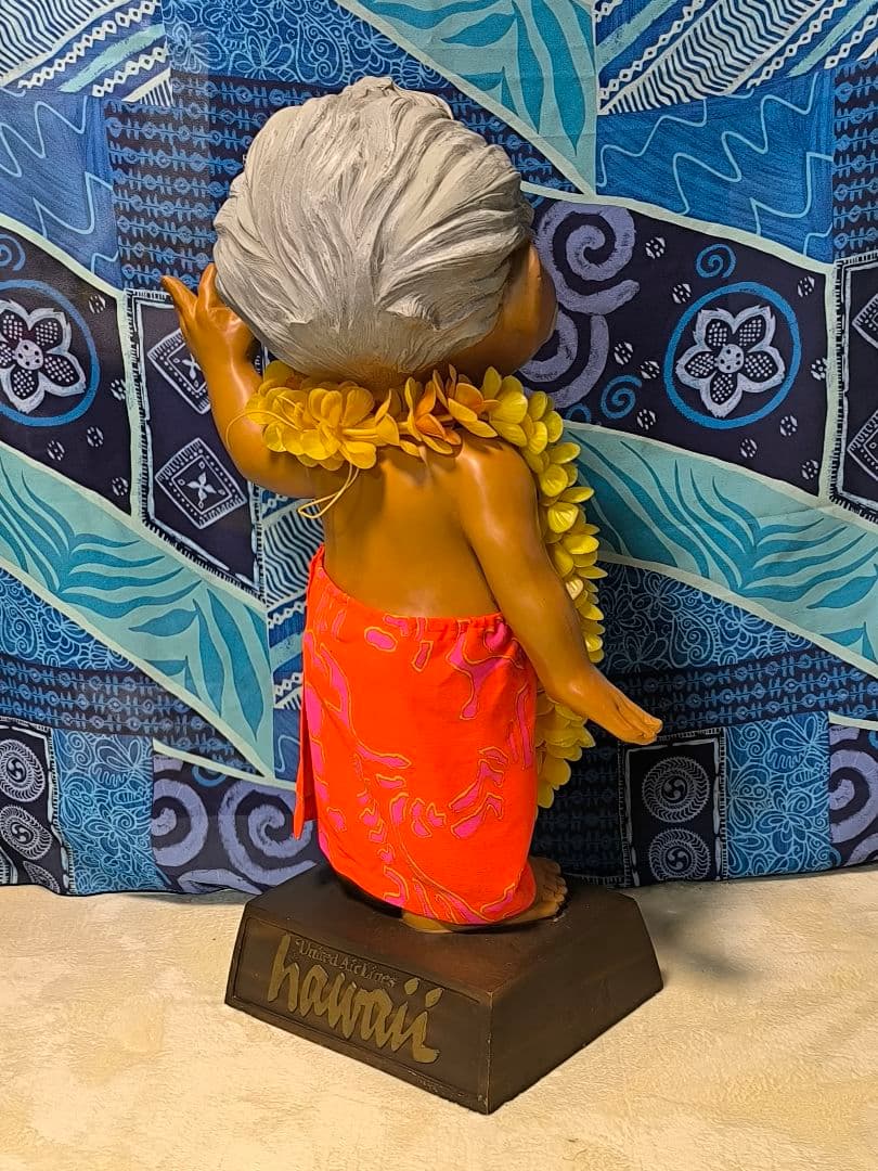 メネフネのフィギュア　1970年代ユナイテッド航空ハワイ線ディスプレイ