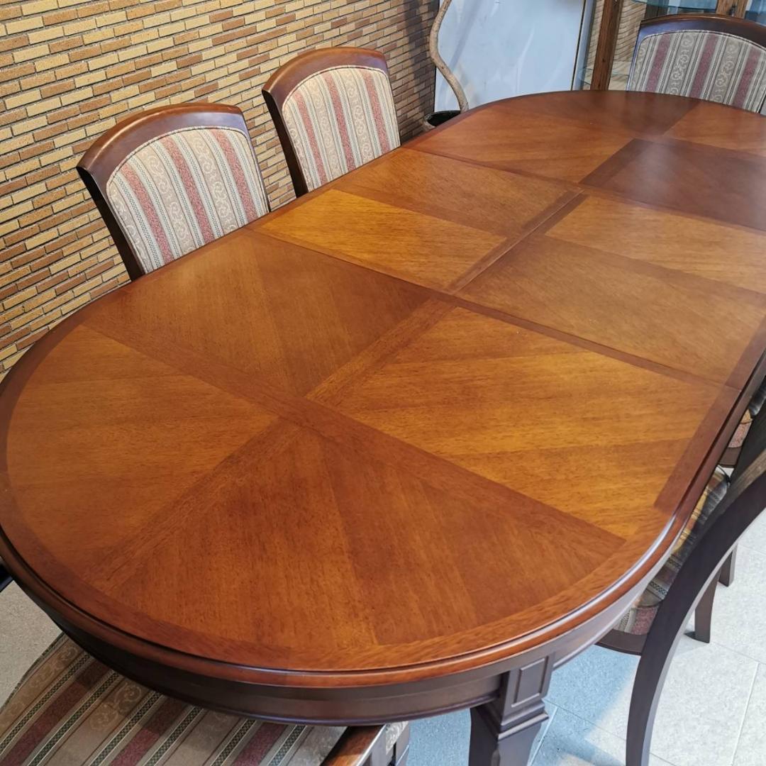 ※テーブル単体♥美品　マルニ木工　地中海ダイニングセット　伸長式テーブル