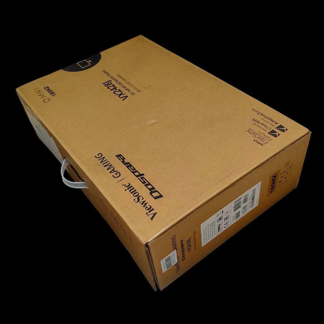 ゲーミングモニター ビューソニック ドスパラ VX2428J ブラック