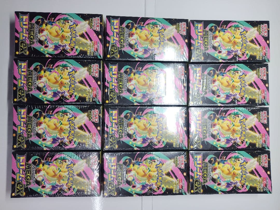 ポケモンカードゲームメガドリームEXシュリンク付　12BOXセット