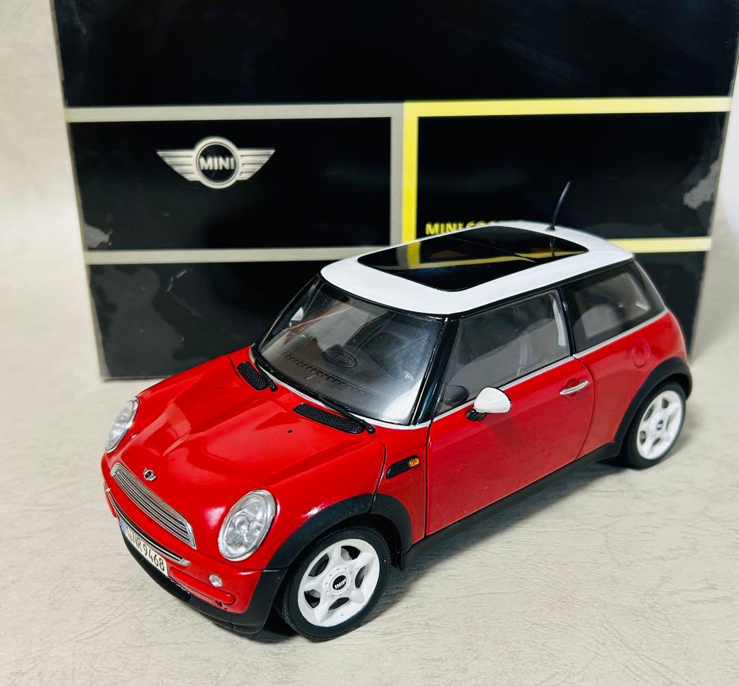 激レア！『1/18 MINI ミニ クーパー レッド　特別版　」京商