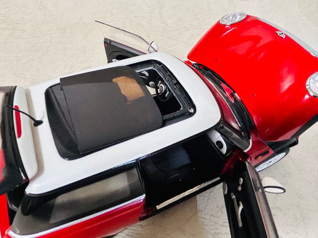 激レア！『1/18 MINI ミニ クーパー レッド　特別版　」京商