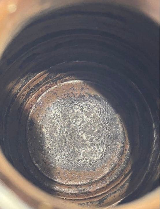 人間国宝 金城次郎作 魚文 壺 在銘 壷屋焼 花瓶 つぼ 陶器 陶芸 焼物 希少