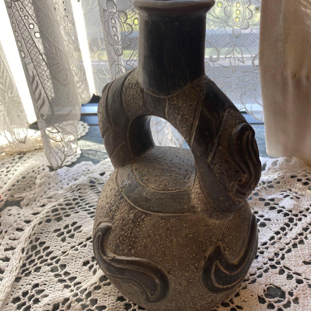 中南米古美術　発掘品　器
