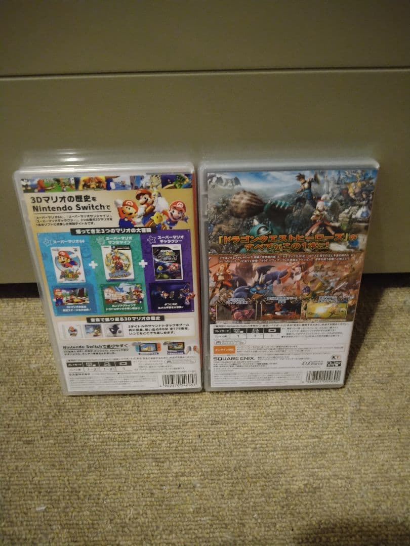 【美品】スーパーマリオ 3Dコレクション & ドラゴンクエストヒーローズI・II