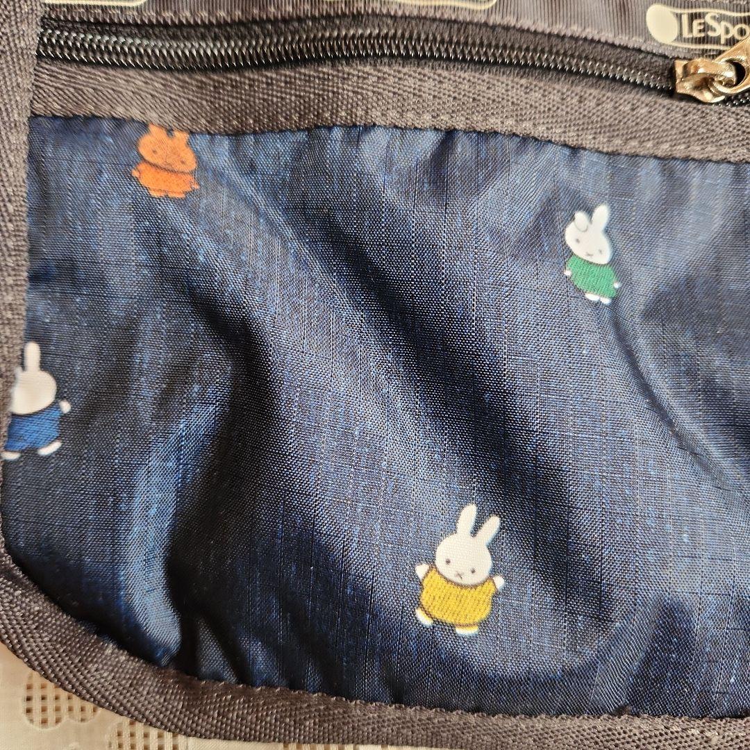 【新品未使用】LeSportsac ネイビー ショルダーバッグ ミッフィーコラボ