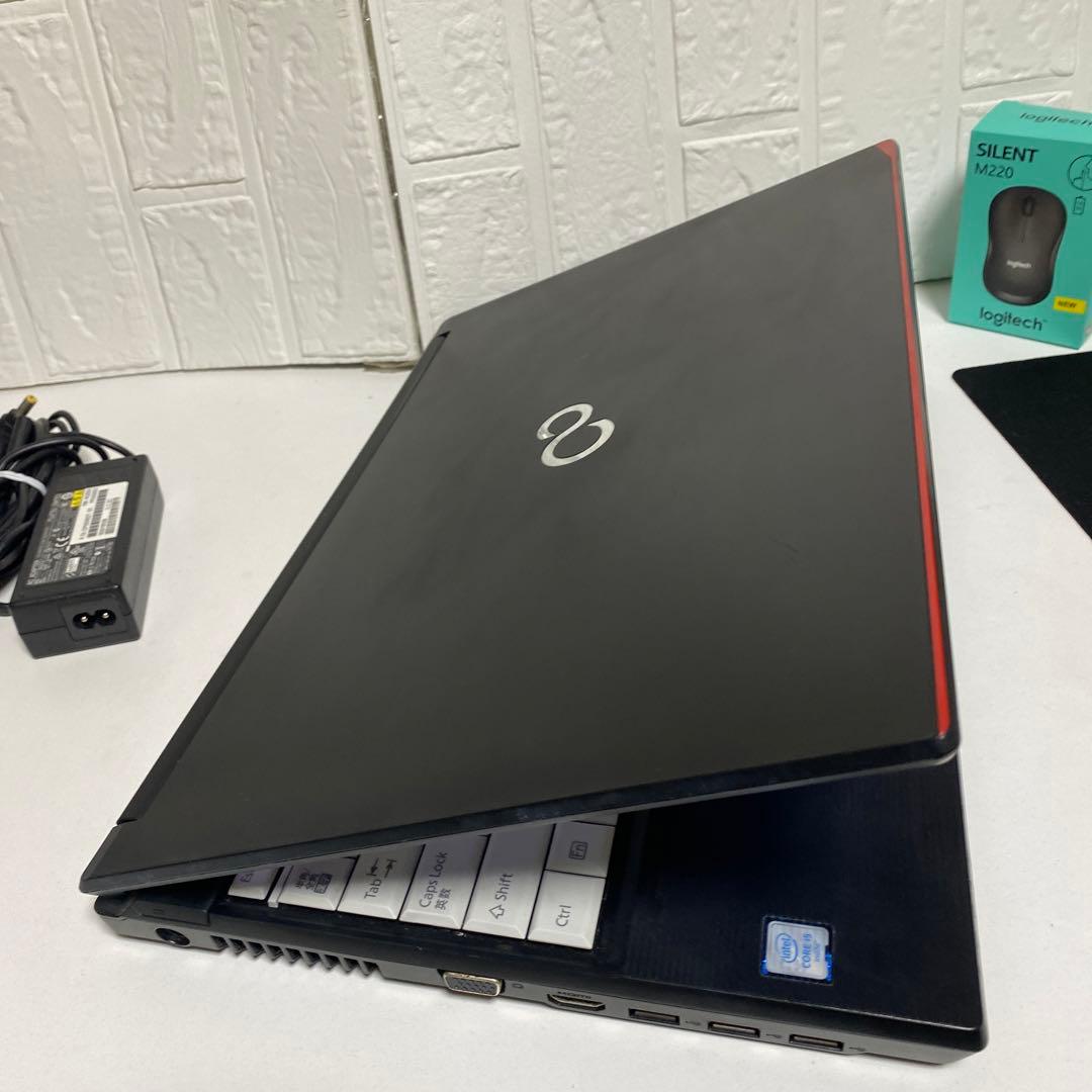 Windows11 オフィス付き　Corei5 SSD 512GB 美品　富士通