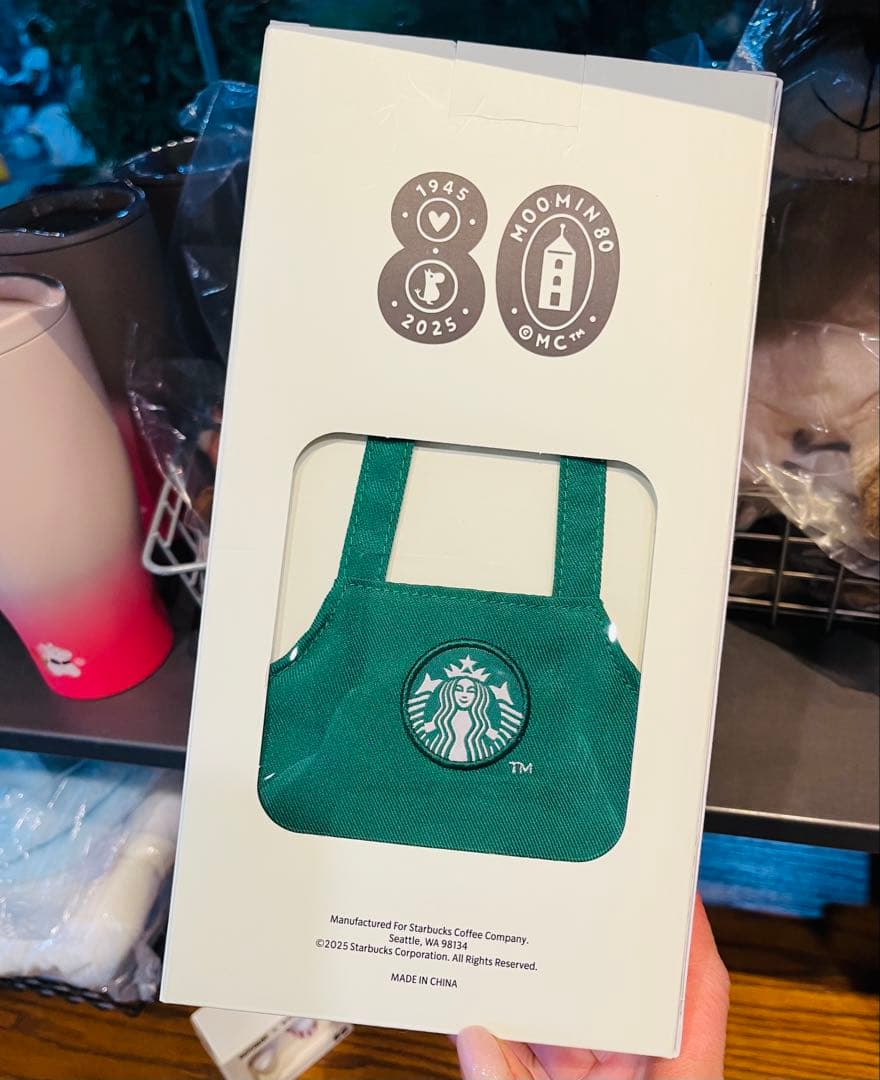 【日本未発売】ムーミンぬいぐるみ スターバックスコラボ タイ限定 80周年