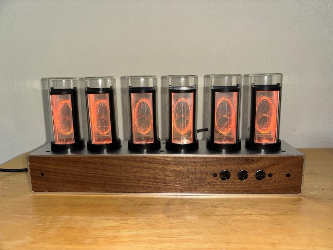 Gixie Clock ニキシー管風置き時計　初代