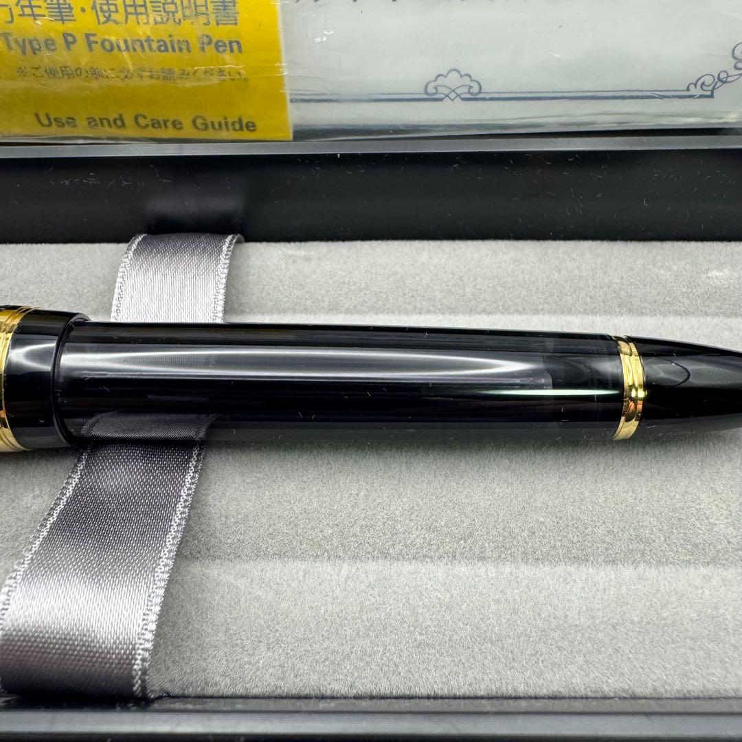 A-11 PILOT 万年筆 カスタム823 透明ブラック