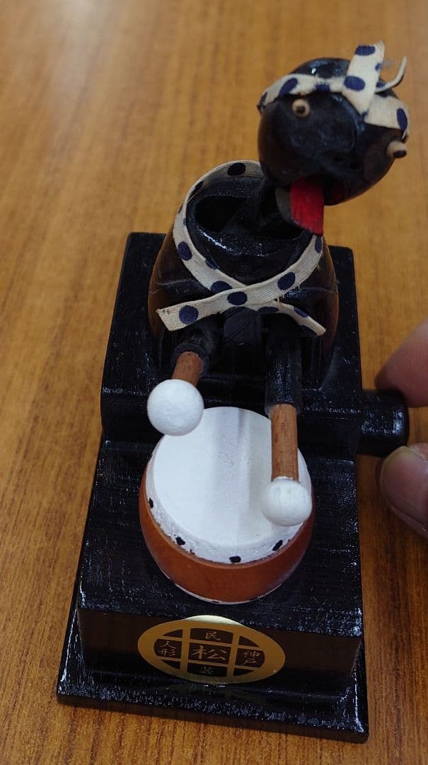『太鼓たたき』民芸神戸人形 キヨシマ屋製