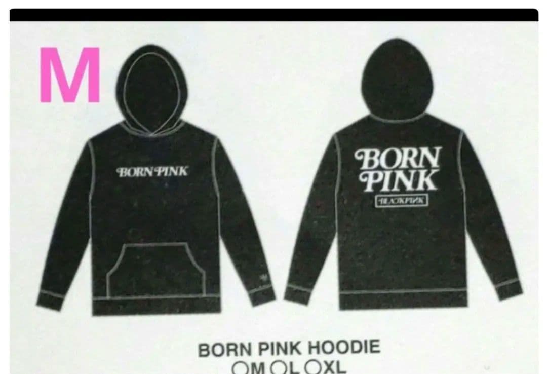 BLACKPINK×VERDY　ブラックピンク　パーカー　M　韓国