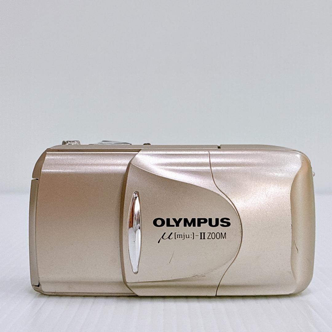 【完動品】OLYMPUS μ【mju:】-Ⅱ ZOOM E-027