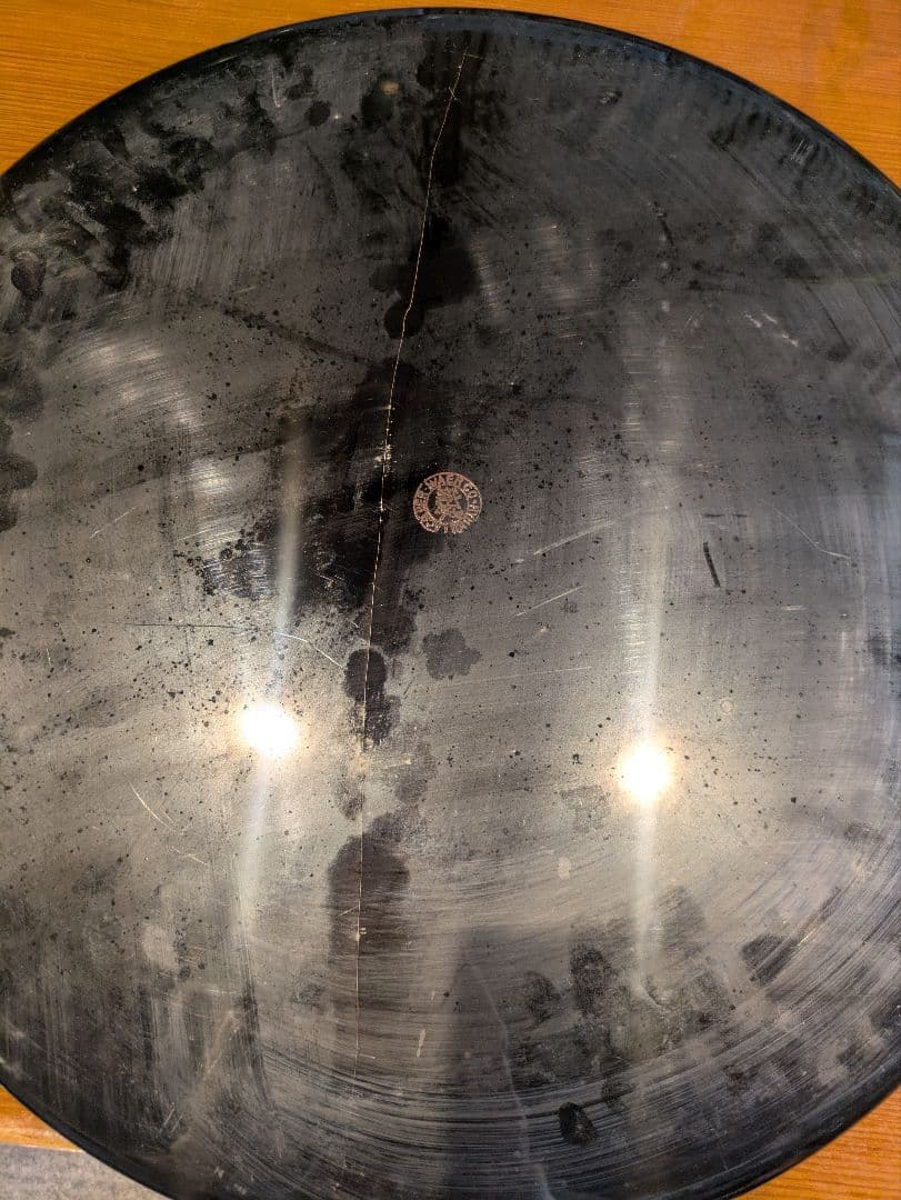 琉球漆器 盆 龍と蝶のデザイン