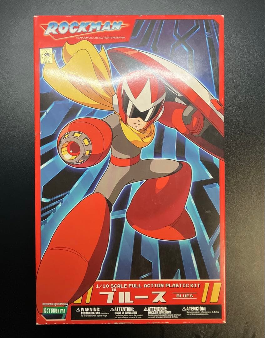 未開封品 コトブキヤ ROCKMAN ロックマン ブルース 1/10 プラモデル