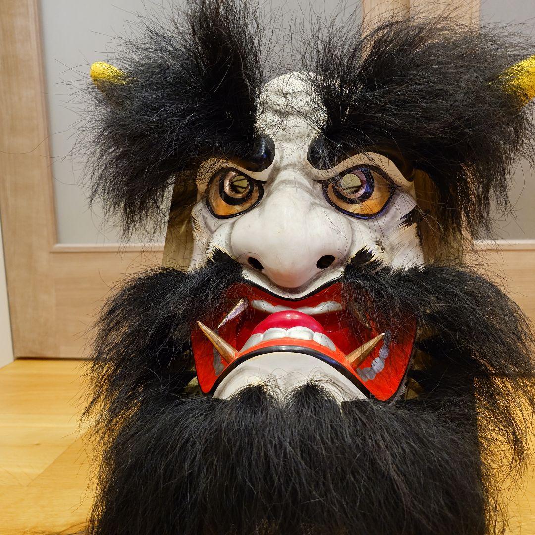 【限定出品】日下義明氏　鬼　疫神　神楽　石見神楽　面