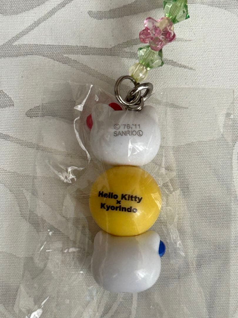 希少品 パリミキ ハローキティ 杏林堂 ストラップ 2個セット レア