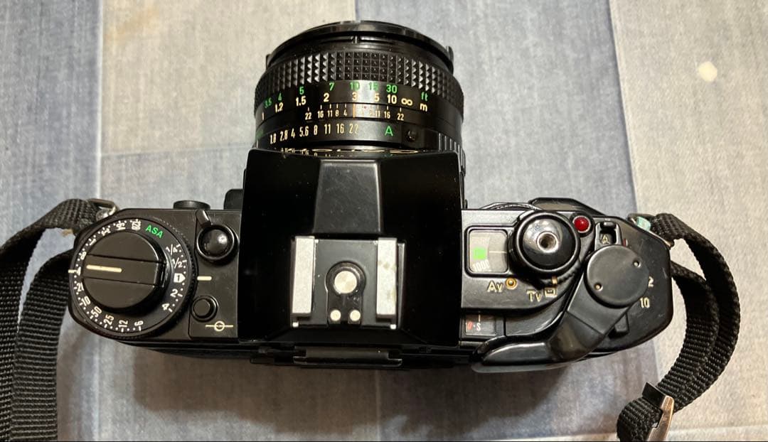 N3386 Canon A-1 フィルムカメラ 一眼レフ　ジャンク