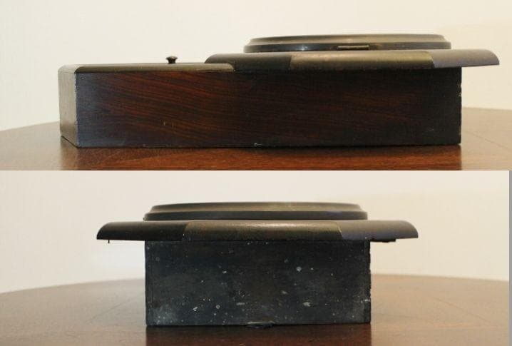 明治27年 アンティーク 京都時計 八角 掛時計 柱時計 振り子 動作品