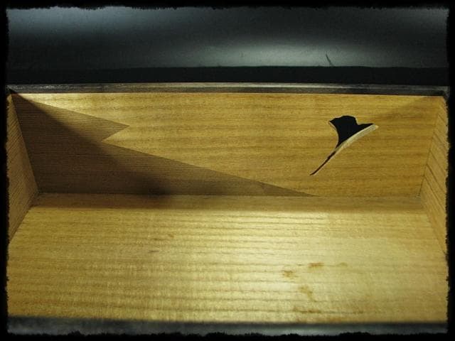 鵬雲斎好 銀杏透 手付 松皮菱 莨盆 山本貞斎 京指物 煙草盆 茶道具 f233