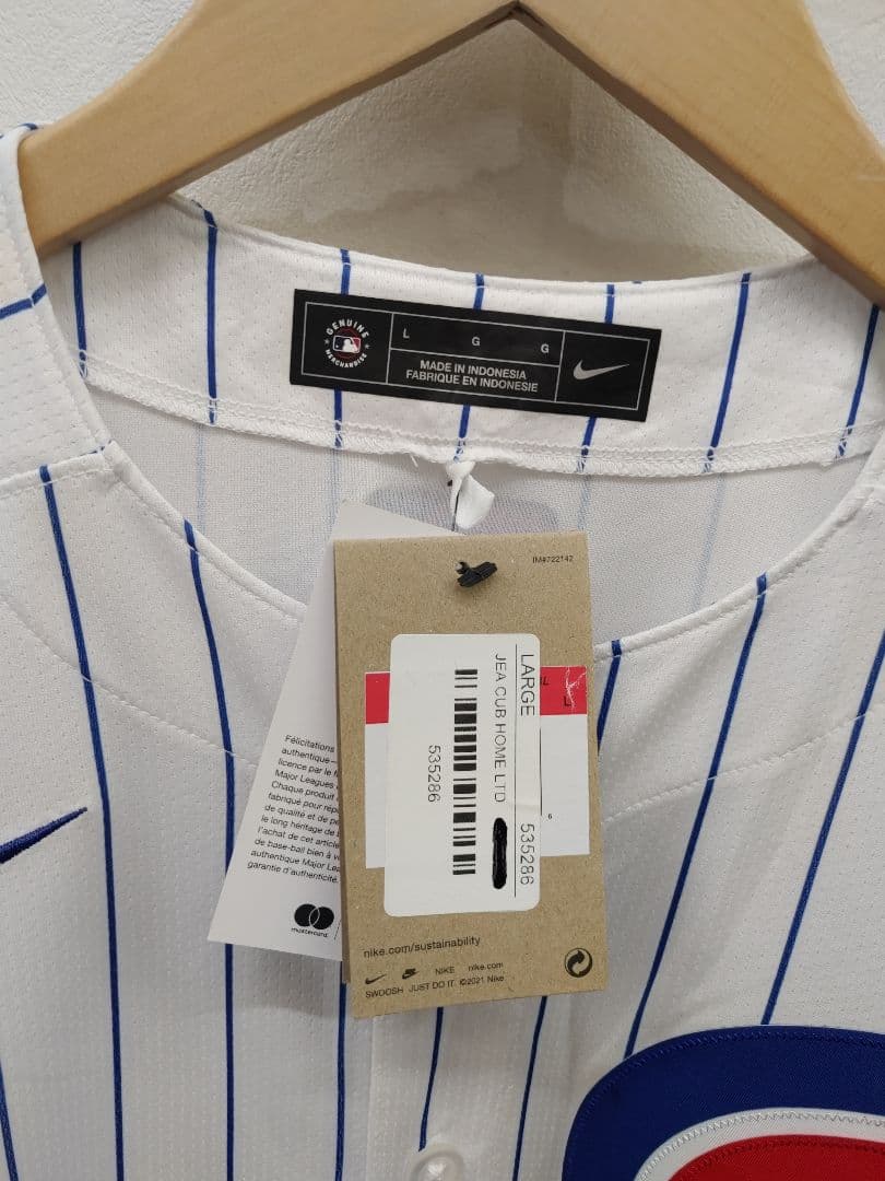 【新品タグ付き】シカゴ・カブス 鈴木誠也 レプリカユニフォーム（Lサイズ）