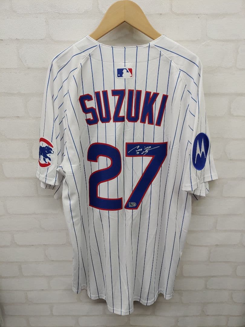 【新品タグ付き】シカゴ・カブス 鈴木誠也 レプリカユニフォーム（Lサイズ）