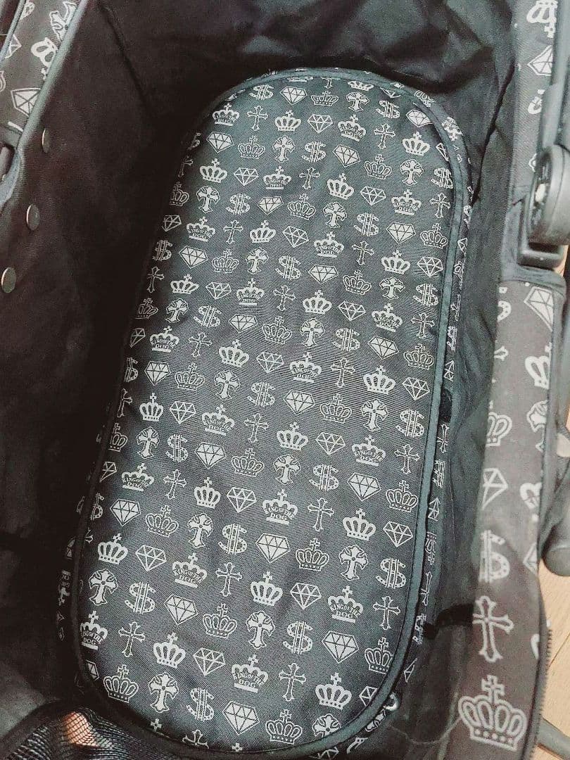 ペットパラダイス　王冠柄カート