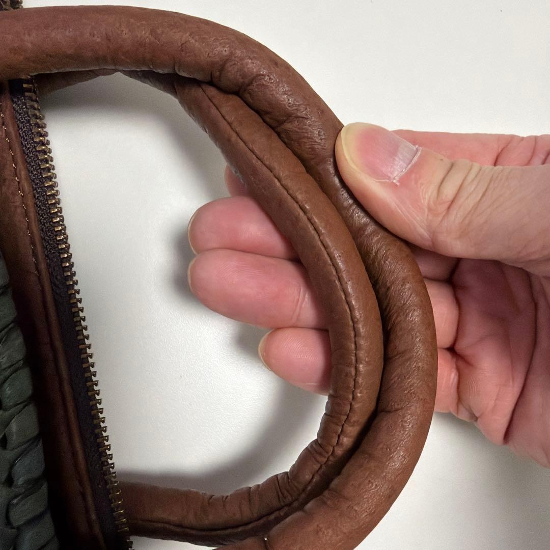 IBIZA　希少ペッカリー レザーハンドバッグ　美品！