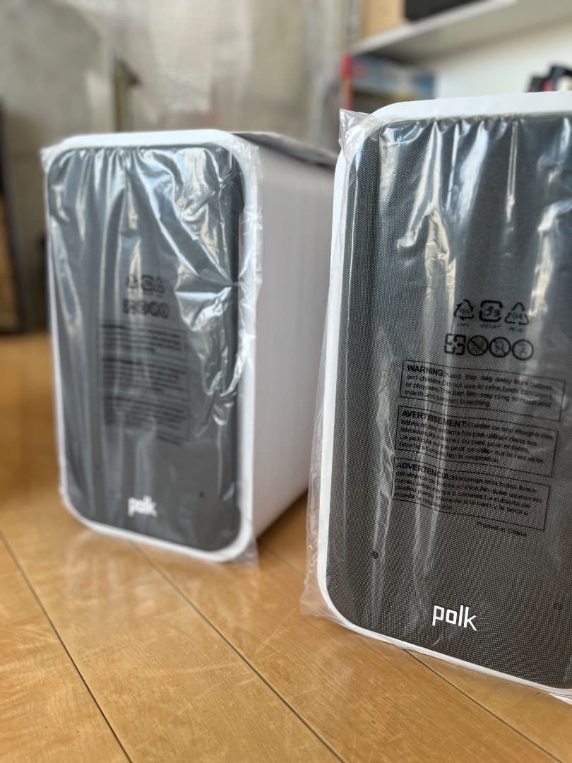 ［美品］Polk ES20 スピーカー　ホワイト