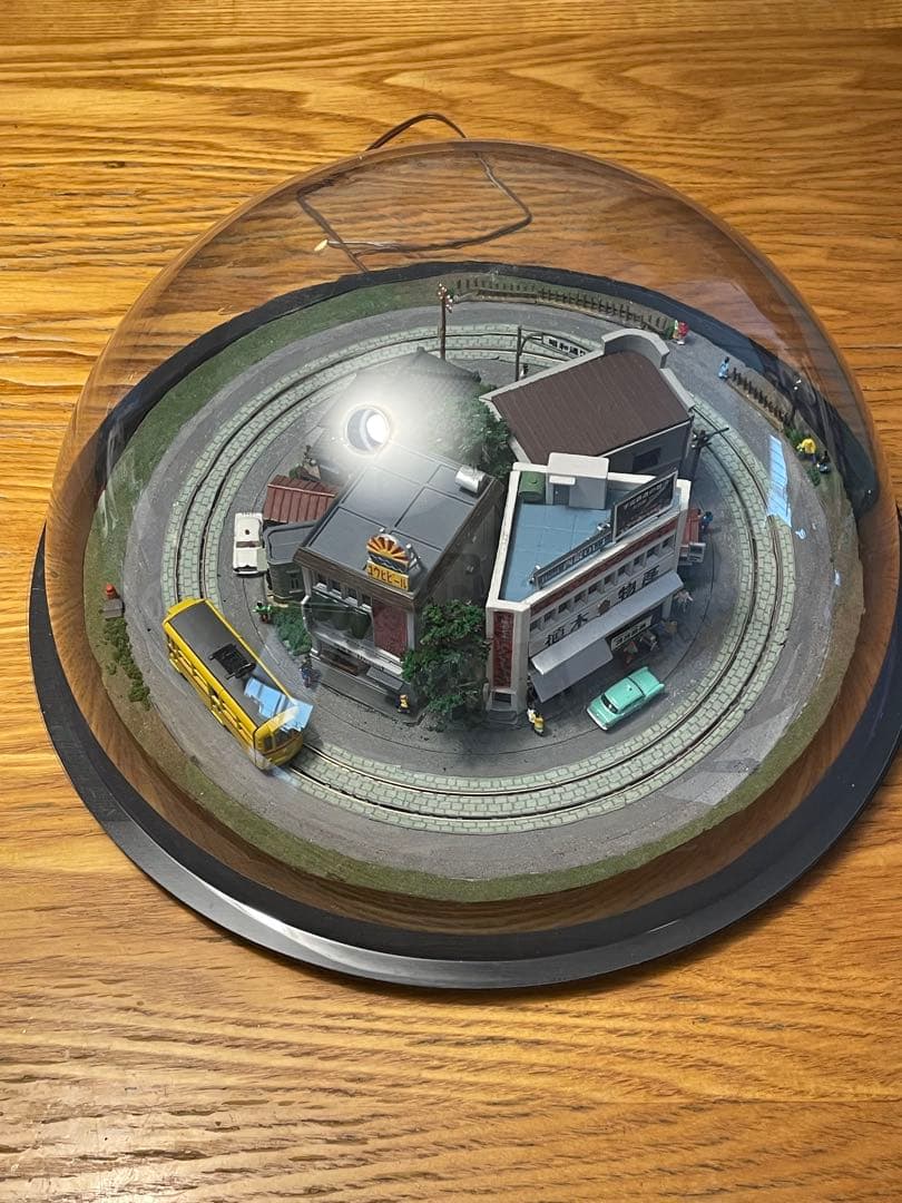 Nゲージ 昭和の都電　スーパーミニ　ジオラマ