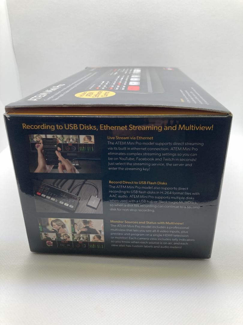 Blackmagic Design ATEM Mini Pro 映像スイッチャー