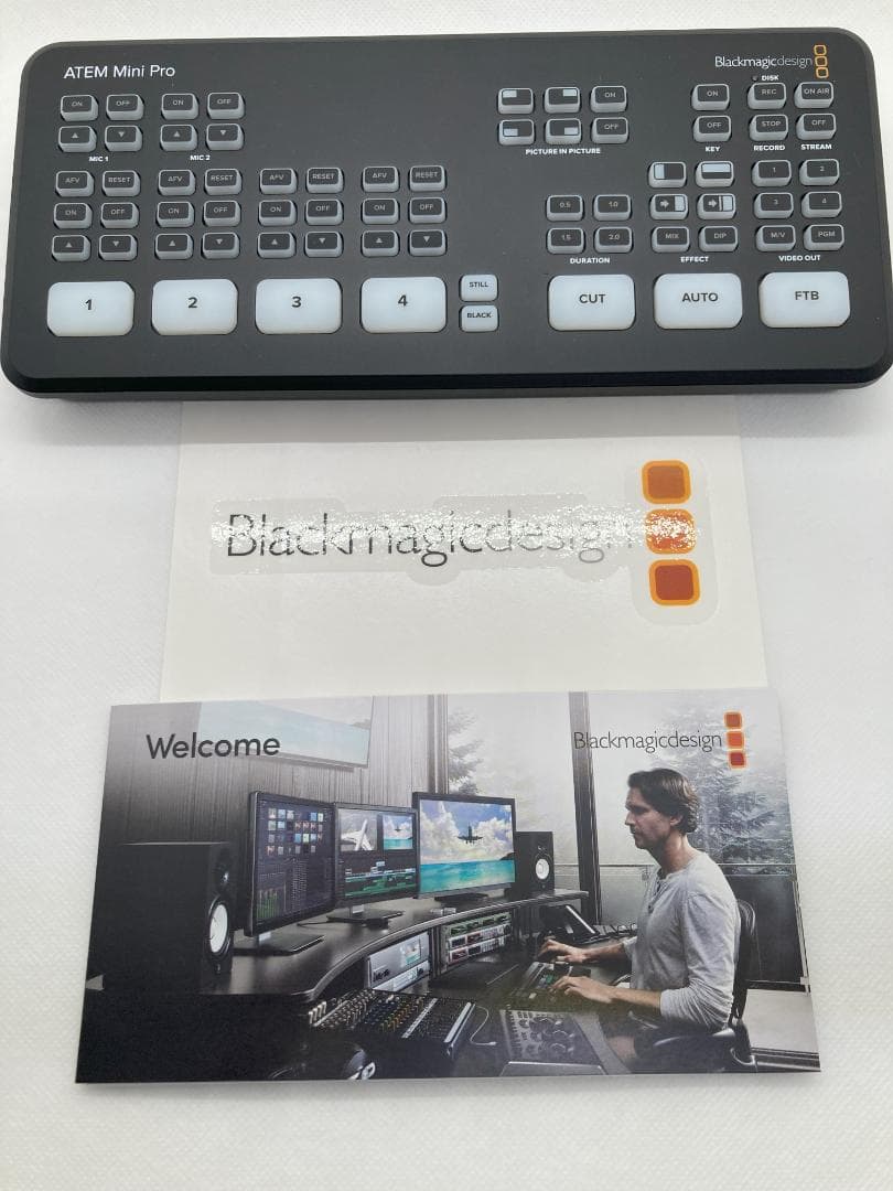 Blackmagic Design ATEM Mini Pro 映像スイッチャー