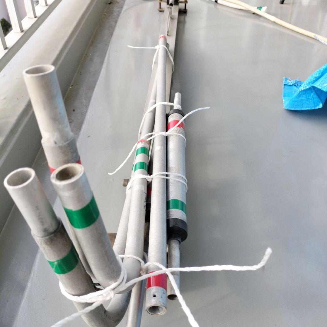 アルミ製ベランダHFアンテナ（アパマンハム用）ジャンクで出品稀少品です