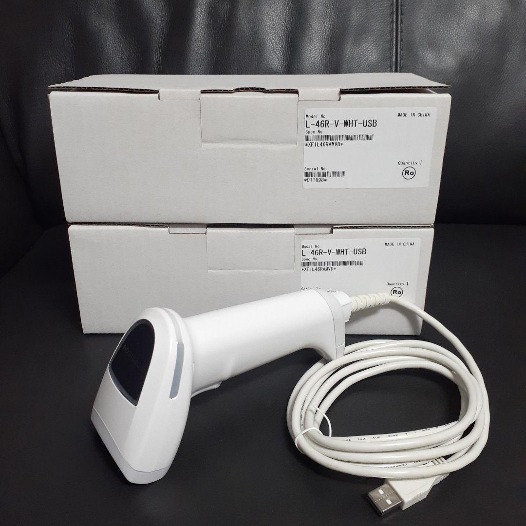 OPTION L-46R-V-WHT-USB バーコードリーダー