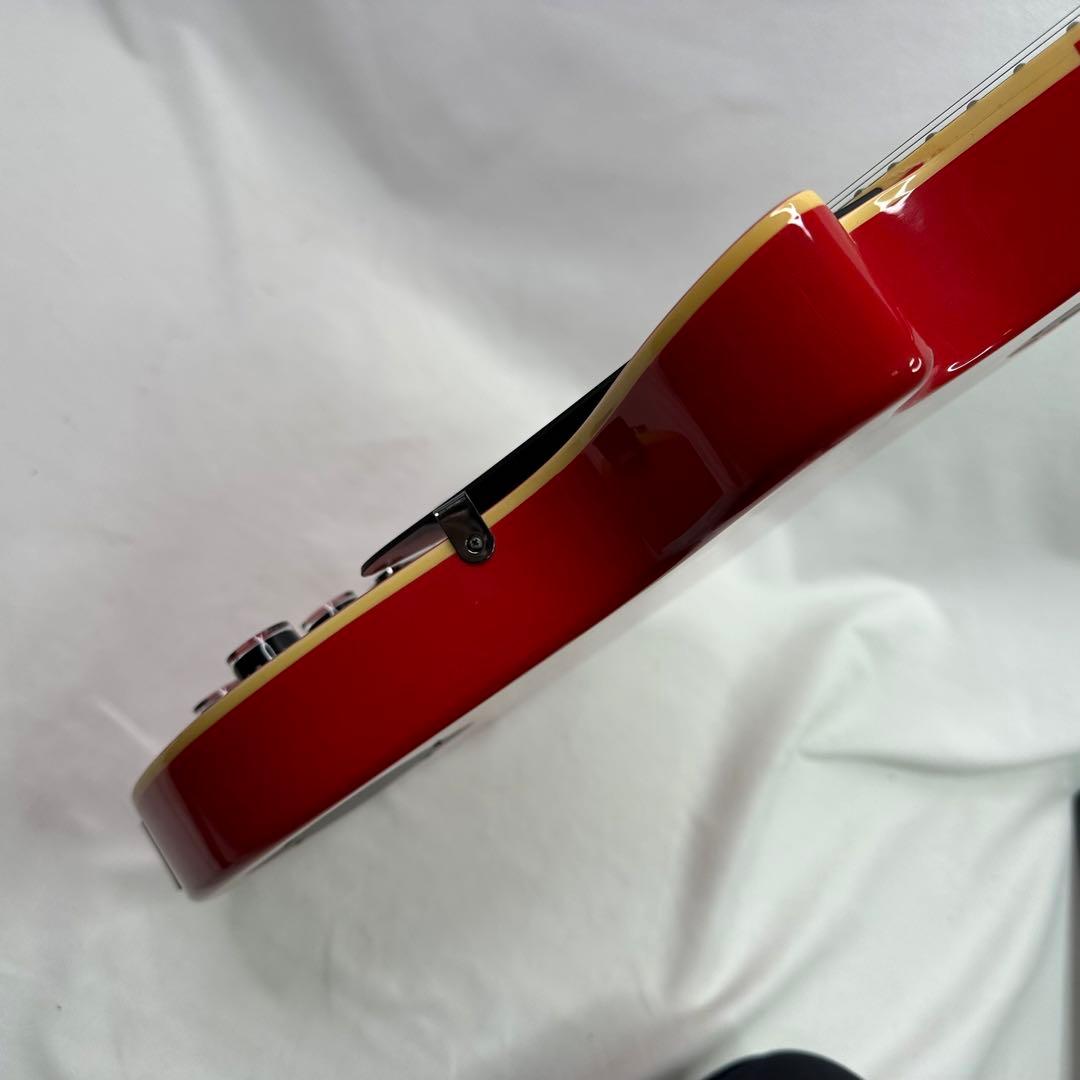 【美品】　Maison レスポール エレキギター レッド　メイソン　赤