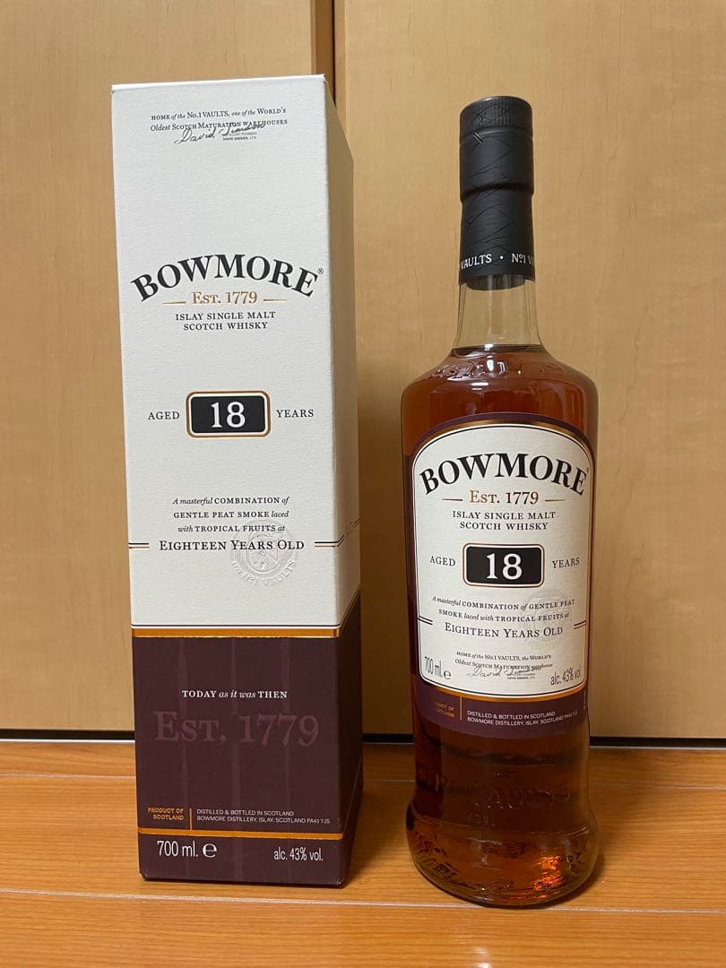 BOWMORE ボウモア 18年 700ml